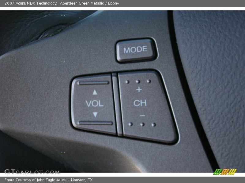 Aberdeen Green Metallic / Ebony 2007 Acura MDX Technology
