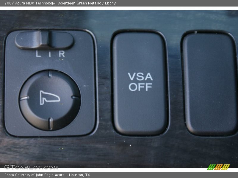 Aberdeen Green Metallic / Ebony 2007 Acura MDX Technology
