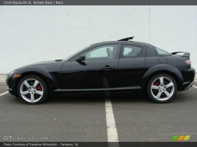 Brilliant Black / Black 2004 Mazda RX-8
