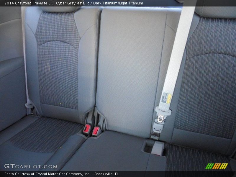 Cyber Grey Metallic / Dark Titanium/Light Titanium 2014 Chevrolet Traverse LT