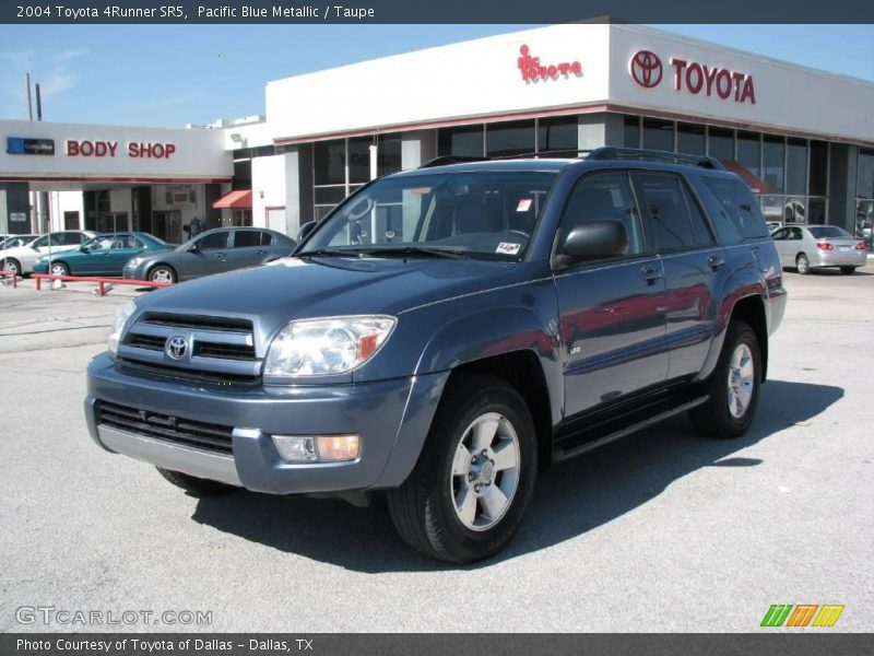 Pacific Blue Metallic / Taupe 2004 Toyota 4Runner SR5