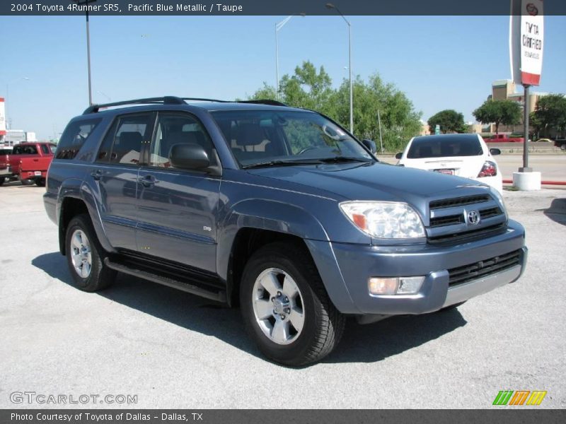 Pacific Blue Metallic / Taupe 2004 Toyota 4Runner SR5