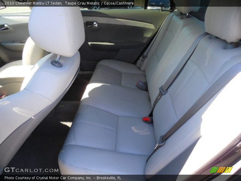 Taupe Gray Metallic / Cocoa/Cashmere 2010 Chevrolet Malibu LT Sedan