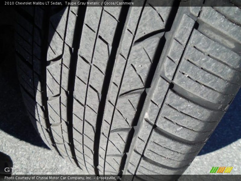 Taupe Gray Metallic / Cocoa/Cashmere 2010 Chevrolet Malibu LT Sedan
