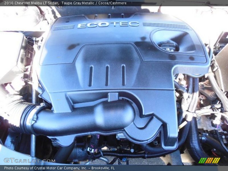 Taupe Gray Metallic / Cocoa/Cashmere 2010 Chevrolet Malibu LT Sedan