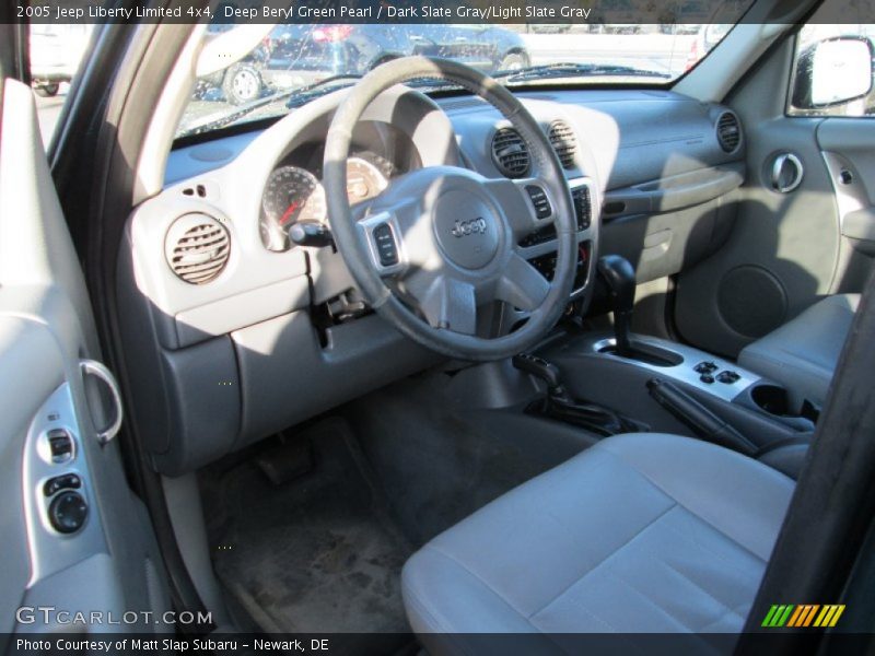 Deep Beryl Green Pearl / Dark Slate Gray/Light Slate Gray 2005 Jeep Liberty Limited 4x4