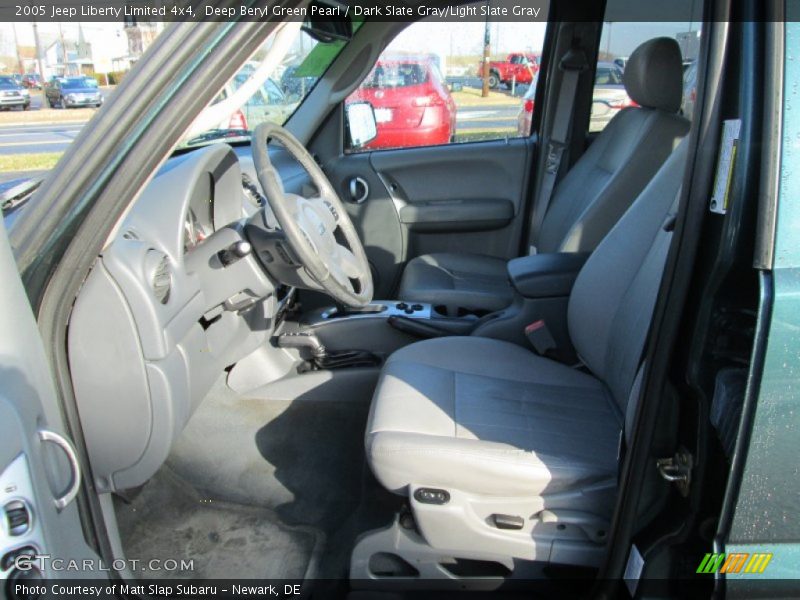 Deep Beryl Green Pearl / Dark Slate Gray/Light Slate Gray 2005 Jeep Liberty Limited 4x4