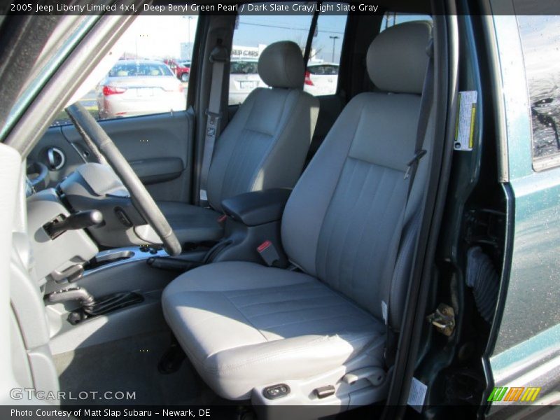 Deep Beryl Green Pearl / Dark Slate Gray/Light Slate Gray 2005 Jeep Liberty Limited 4x4