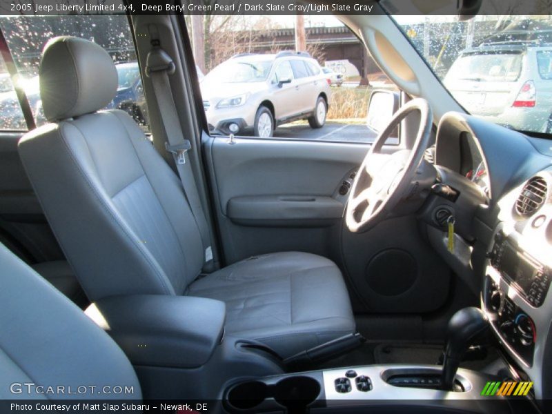 Deep Beryl Green Pearl / Dark Slate Gray/Light Slate Gray 2005 Jeep Liberty Limited 4x4