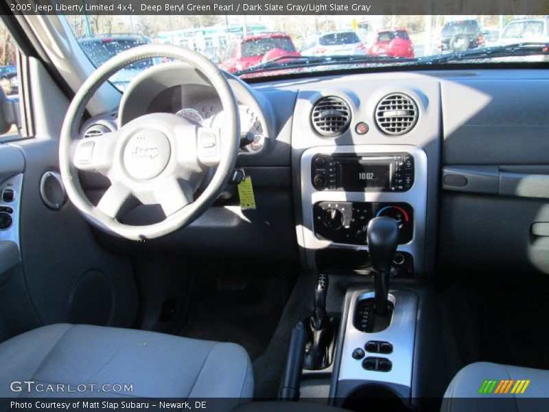 Deep Beryl Green Pearl / Dark Slate Gray/Light Slate Gray 2005 Jeep Liberty Limited 4x4