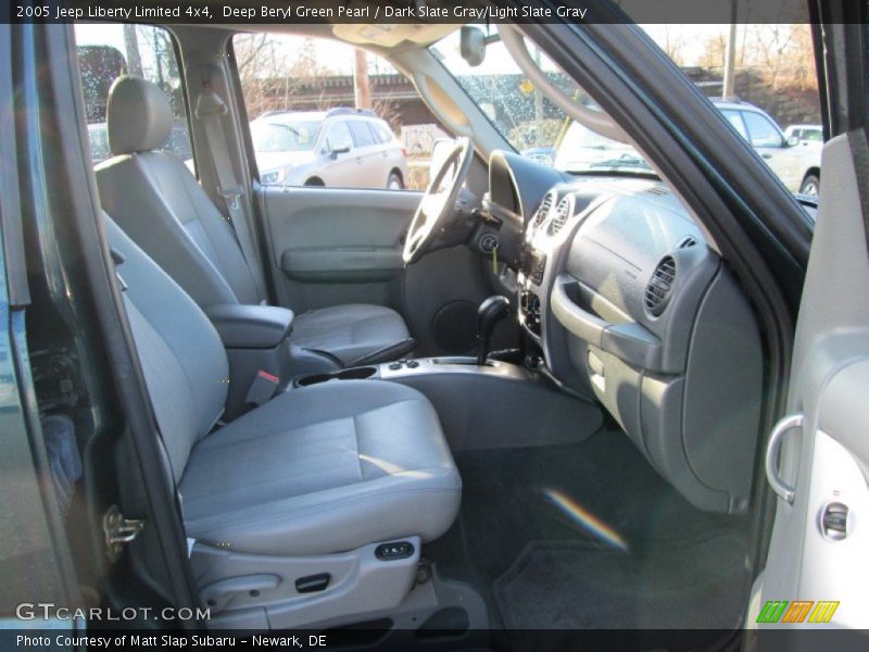 Deep Beryl Green Pearl / Dark Slate Gray/Light Slate Gray 2005 Jeep Liberty Limited 4x4