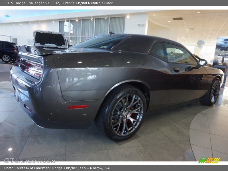 Granite Crystal Metallic / Black 2015 Dodge Challenger SRT 392