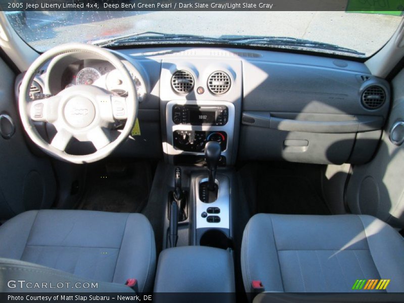 Deep Beryl Green Pearl / Dark Slate Gray/Light Slate Gray 2005 Jeep Liberty Limited 4x4