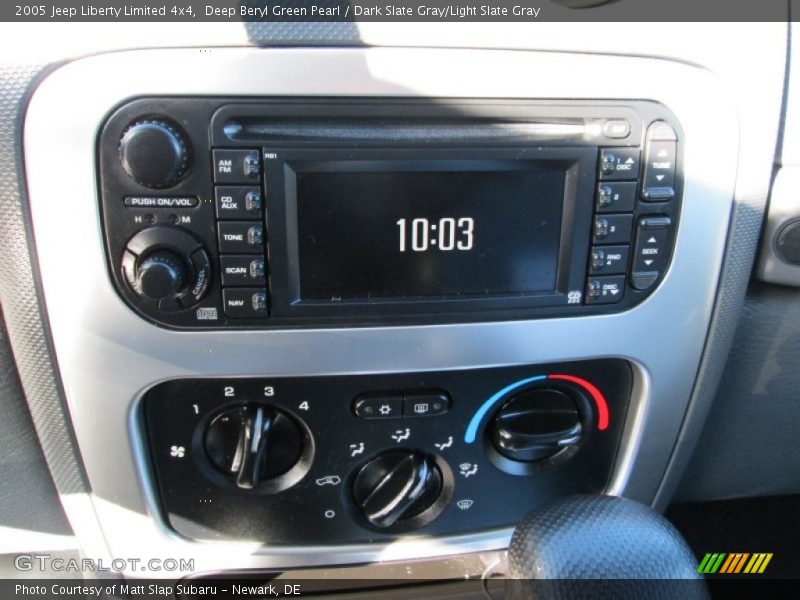 Deep Beryl Green Pearl / Dark Slate Gray/Light Slate Gray 2005 Jeep Liberty Limited 4x4