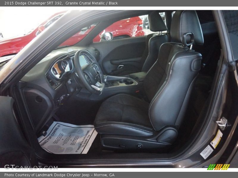 Granite Crystal Metallic / Black 2015 Dodge Challenger SRT 392