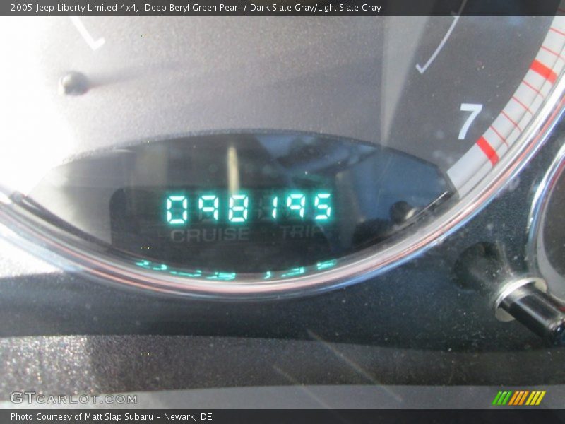 Deep Beryl Green Pearl / Dark Slate Gray/Light Slate Gray 2005 Jeep Liberty Limited 4x4