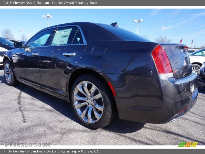 Granite Crystal Metallic / Black 2015 Chrysler 300 C Platinum