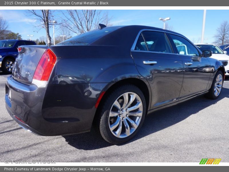 Granite Crystal Metallic / Black 2015 Chrysler 300 C Platinum