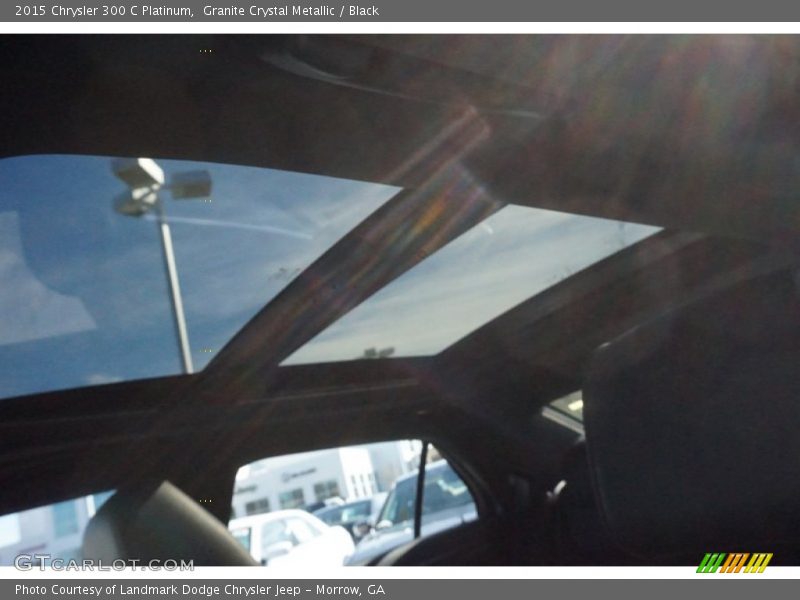 Granite Crystal Metallic / Black 2015 Chrysler 300 C Platinum