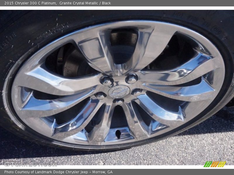 Granite Crystal Metallic / Black 2015 Chrysler 300 C Platinum