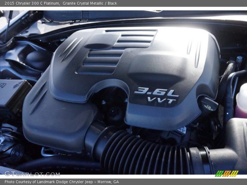 Granite Crystal Metallic / Black 2015 Chrysler 300 C Platinum