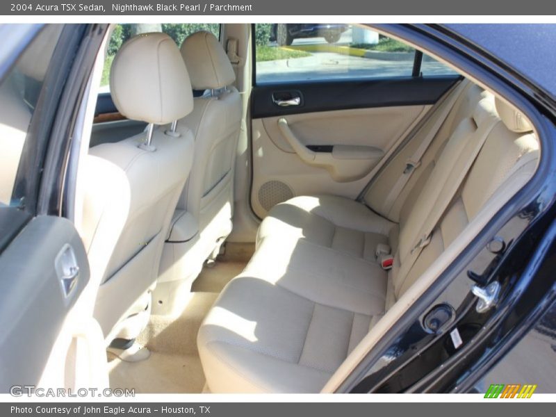 Nighthawk Black Pearl / Parchment 2004 Acura TSX Sedan