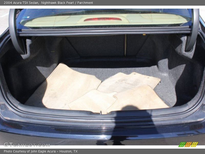 Nighthawk Black Pearl / Parchment 2004 Acura TSX Sedan