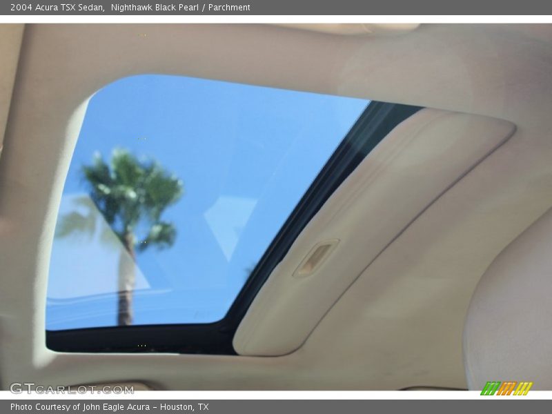 Nighthawk Black Pearl / Parchment 2004 Acura TSX Sedan