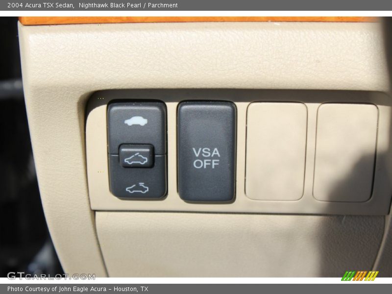 Nighthawk Black Pearl / Parchment 2004 Acura TSX Sedan