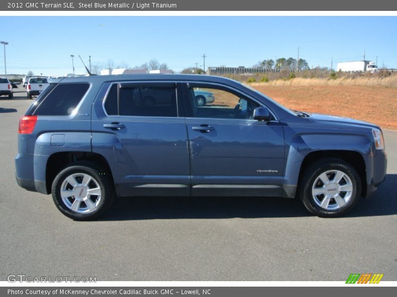 Steel Blue Metallic / Light Titanium 2012 GMC Terrain SLE