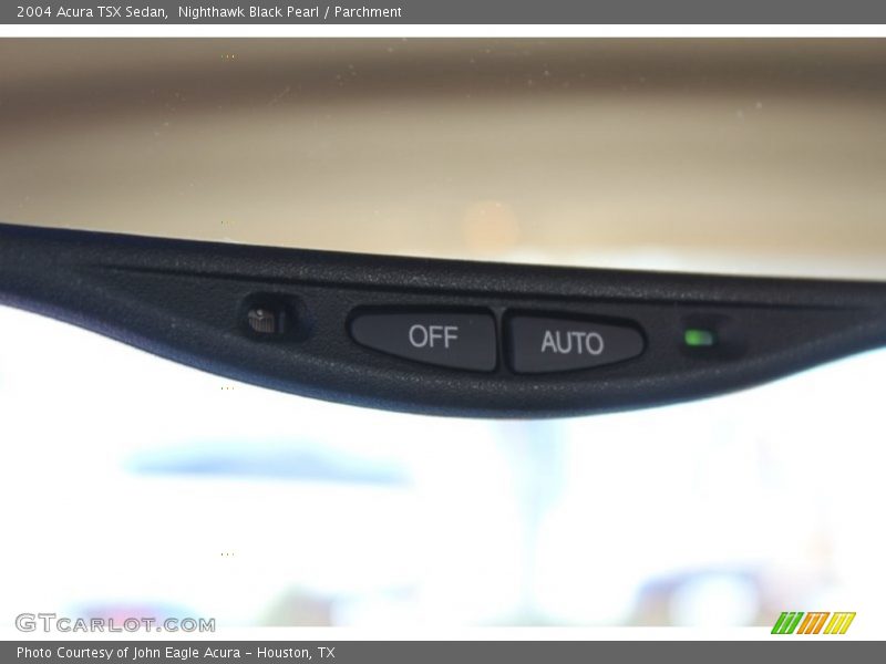 Nighthawk Black Pearl / Parchment 2004 Acura TSX Sedan