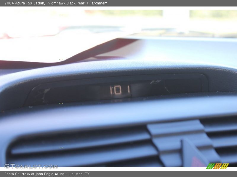 Nighthawk Black Pearl / Parchment 2004 Acura TSX Sedan
