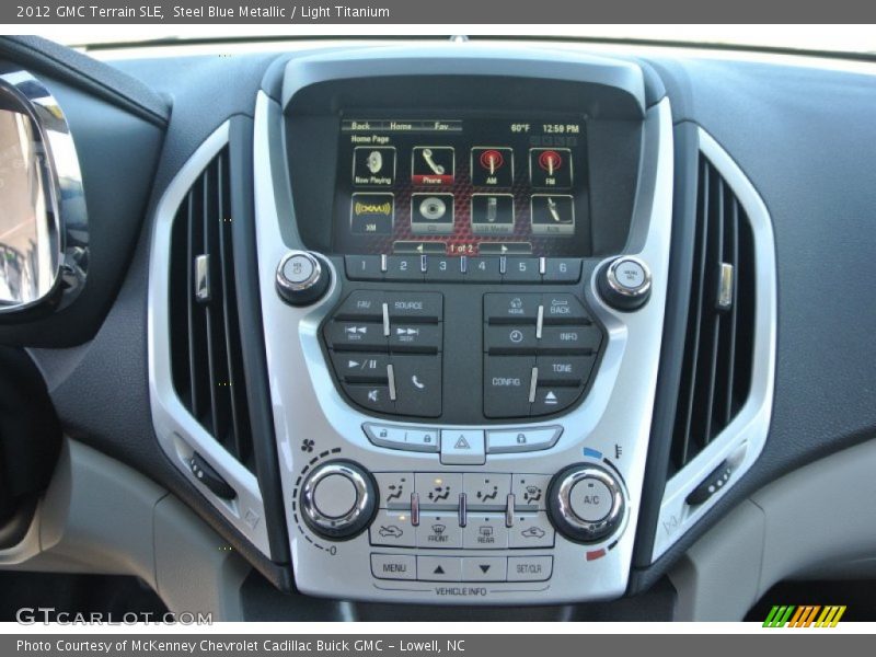 Steel Blue Metallic / Light Titanium 2012 GMC Terrain SLE