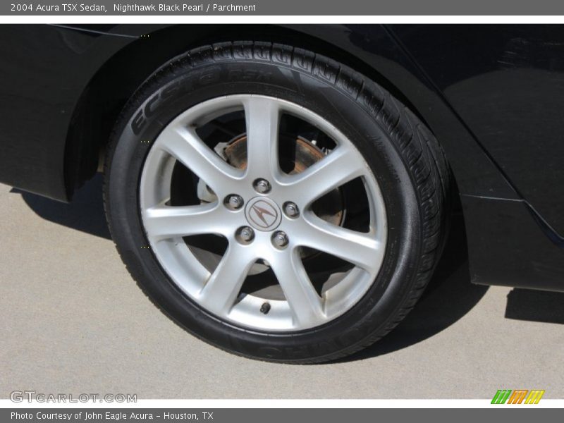 Nighthawk Black Pearl / Parchment 2004 Acura TSX Sedan