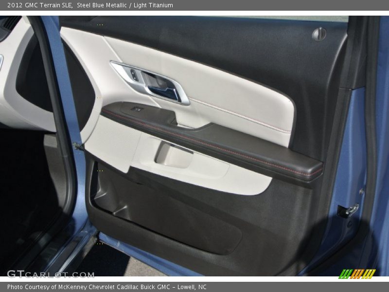 Steel Blue Metallic / Light Titanium 2012 GMC Terrain SLE