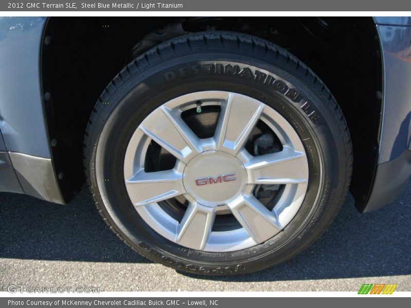 Steel Blue Metallic / Light Titanium 2012 GMC Terrain SLE