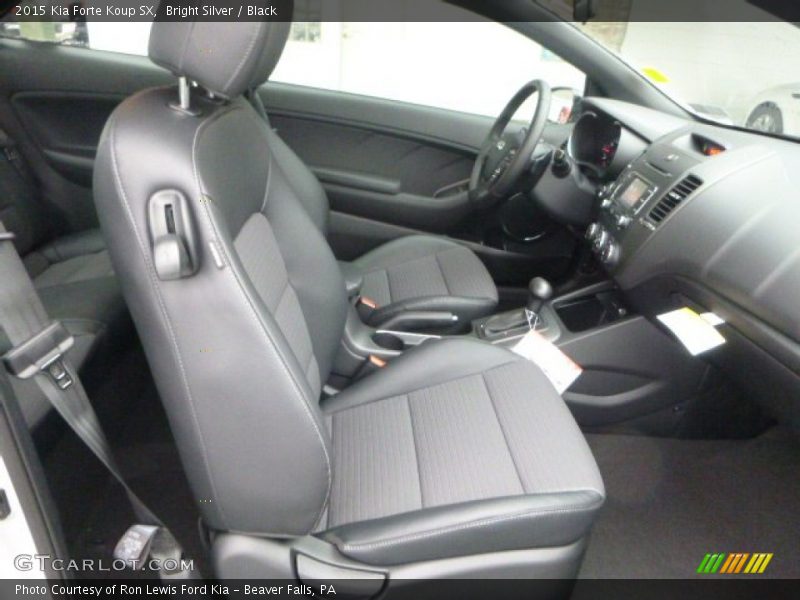 Front Seat of 2015 Forte Koup SX