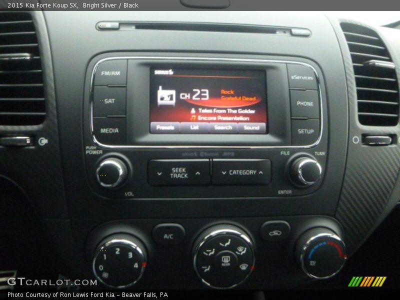 Controls of 2015 Forte Koup SX