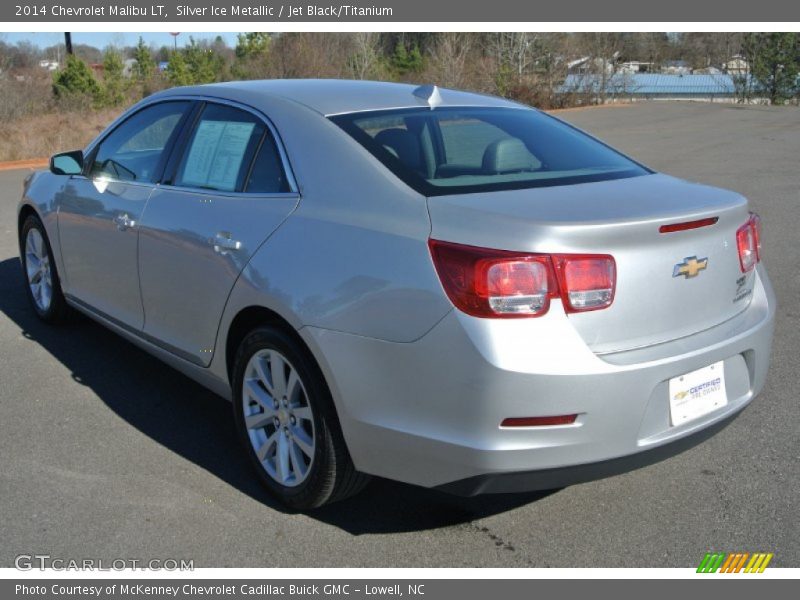 Silver Ice Metallic / Jet Black/Titanium 2014 Chevrolet Malibu LT