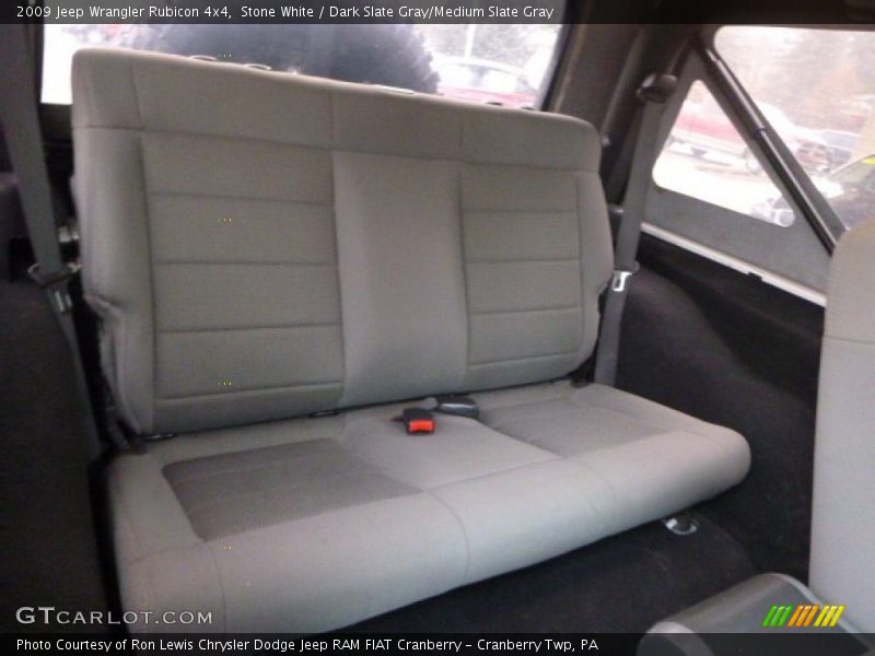 Stone White / Dark Slate Gray/Medium Slate Gray 2009 Jeep Wrangler Rubicon 4x4