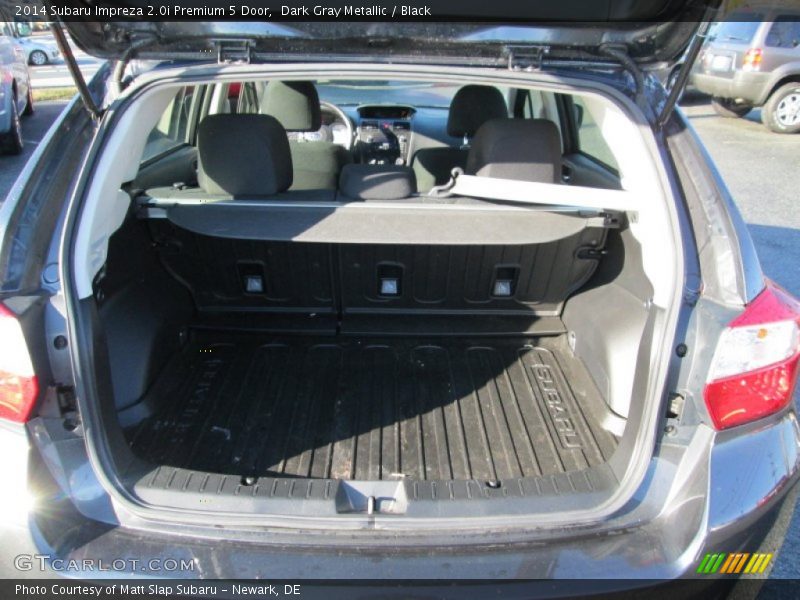 Dark Gray Metallic / Black 2014 Subaru Impreza 2.0i Premium 5 Door