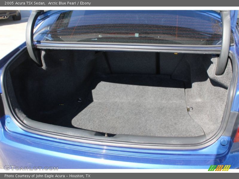 Arctic Blue Pearl / Ebony 2005 Acura TSX Sedan