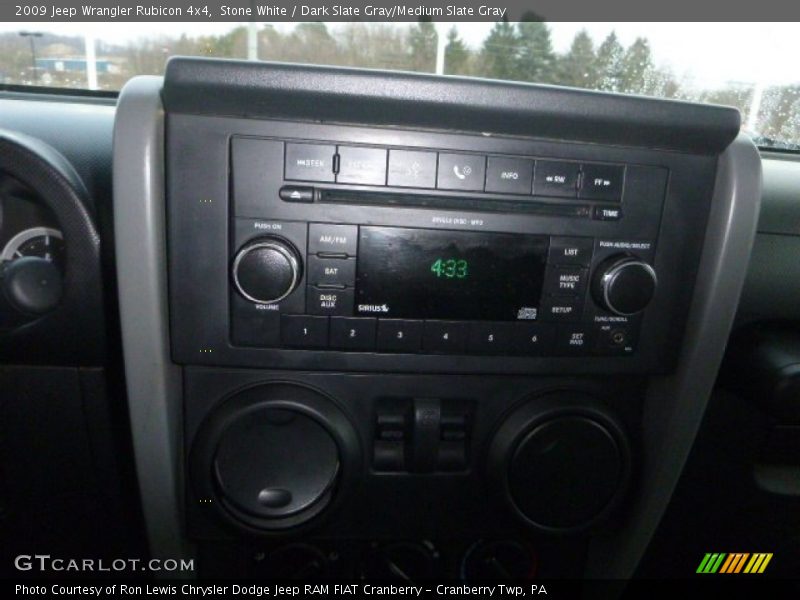 Stone White / Dark Slate Gray/Medium Slate Gray 2009 Jeep Wrangler Rubicon 4x4