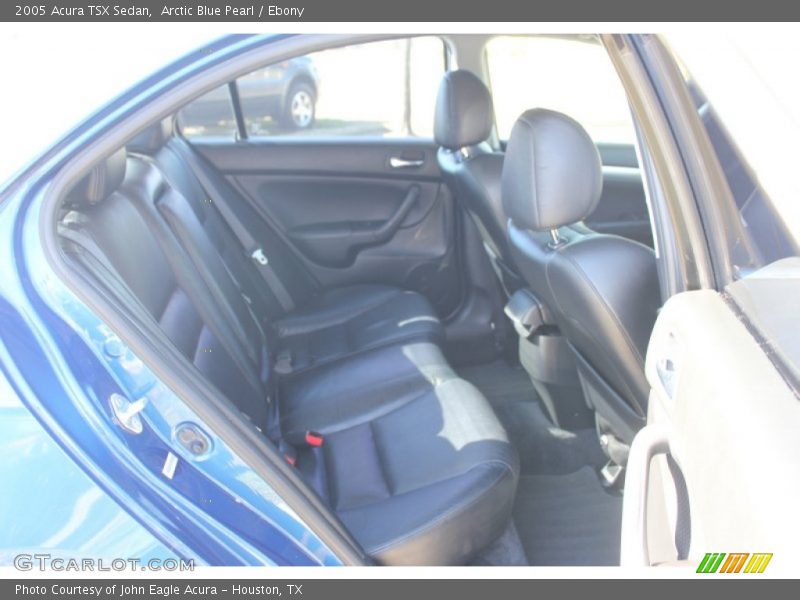 Arctic Blue Pearl / Ebony 2005 Acura TSX Sedan