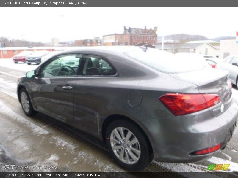 Graphite Steel / Gray 2015 Kia Forte Koup EX