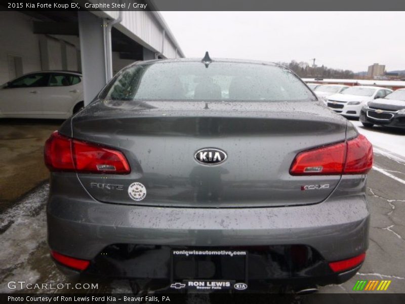 Graphite Steel / Gray 2015 Kia Forte Koup EX