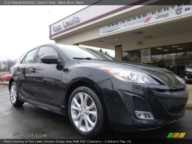 Black Mica / Black 2010 Mazda MAZDA3 s Sport 5 Door