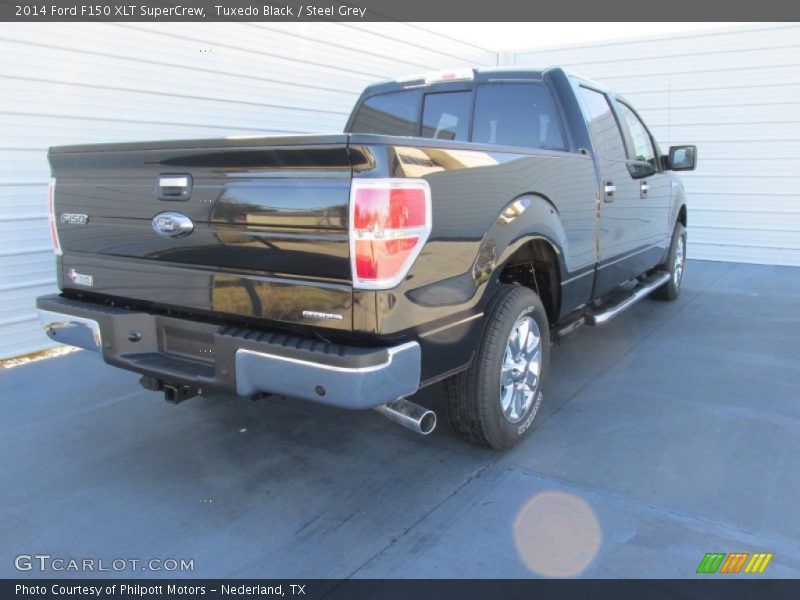 Tuxedo Black / Steel Grey 2014 Ford F150 XLT SuperCrew