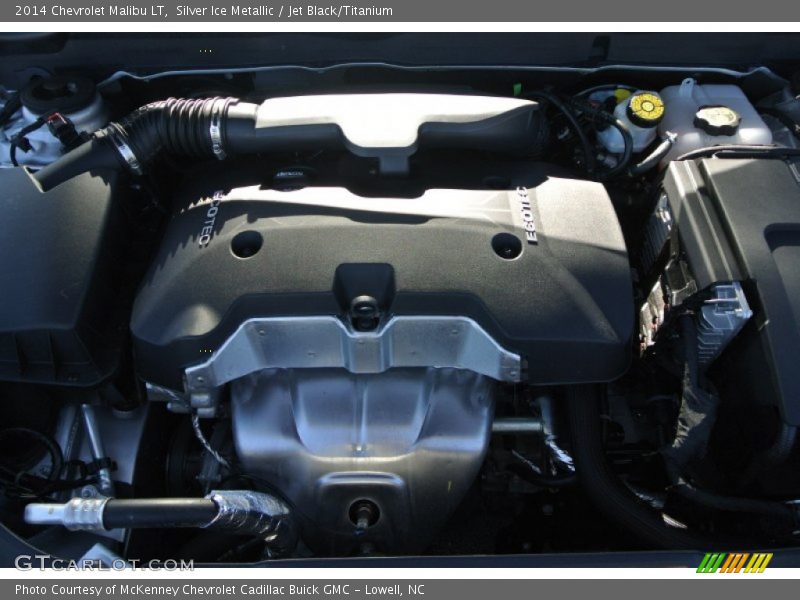 Silver Ice Metallic / Jet Black/Titanium 2014 Chevrolet Malibu LT