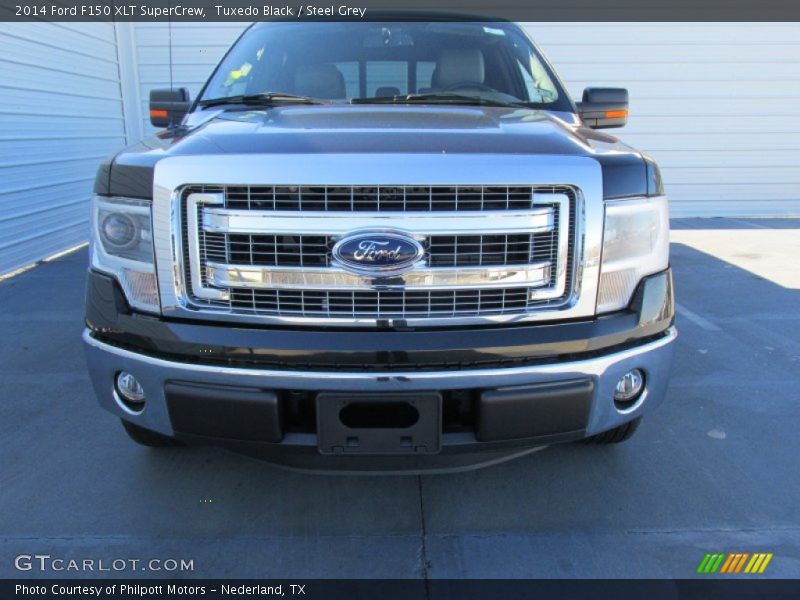 Tuxedo Black / Steel Grey 2014 Ford F150 XLT SuperCrew